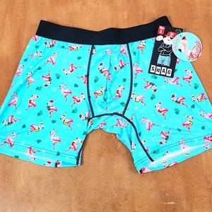 Swag Flamingo Men's Holiday Boxers L